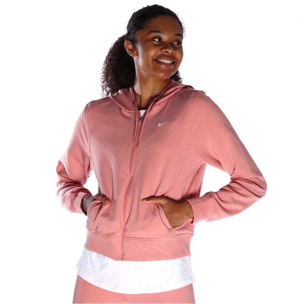Nike Dri-Fit One Women's Coral Pink Training Sweatshirt
size Medium - Picture 5 of 6